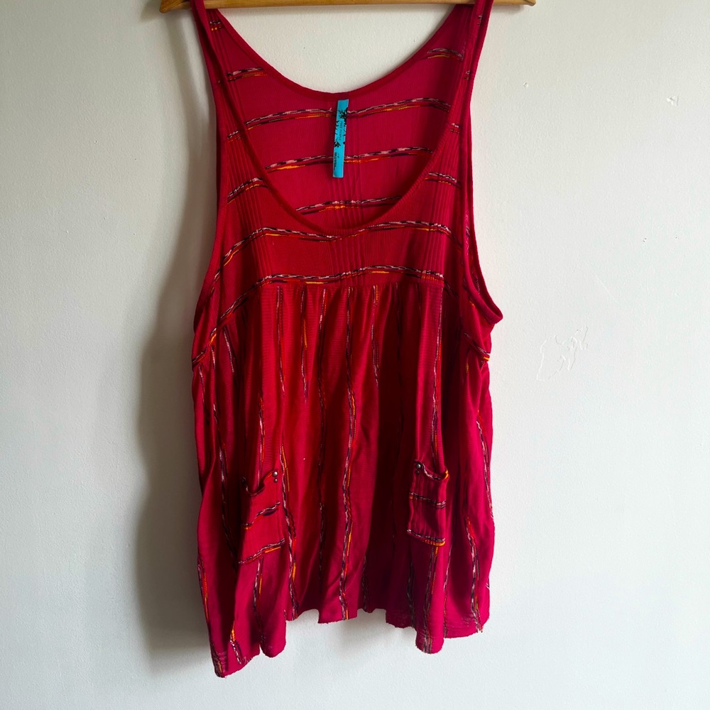 Free People Oversized Top Size Large